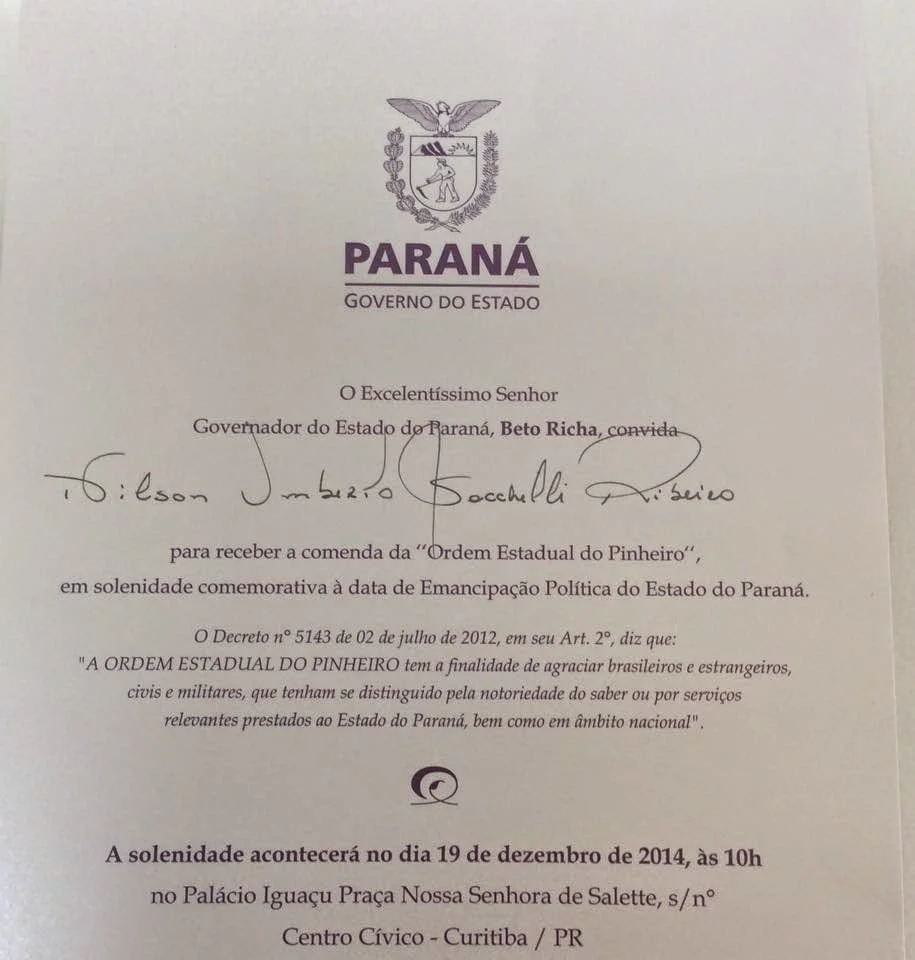 "Comendador" homenageado pelo governo do Paraná é um dos alvos da Operação Carne Fraca
