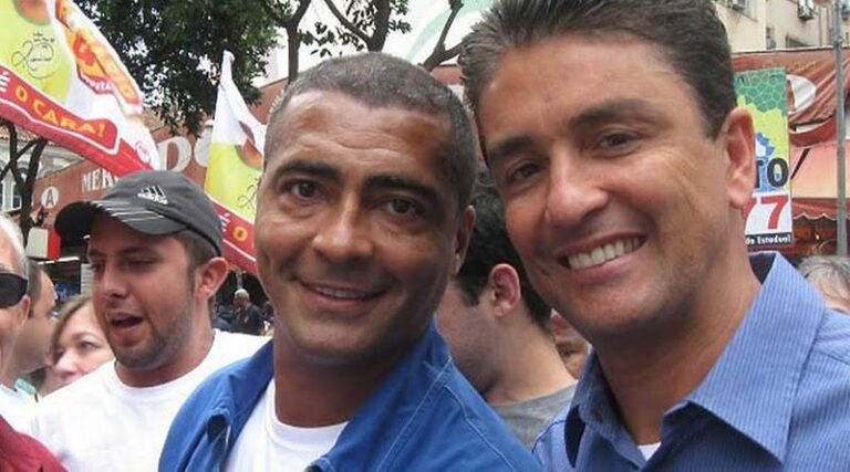 Depois de Romário, agora é o ex-atacante Bebeto que entra no Podemos