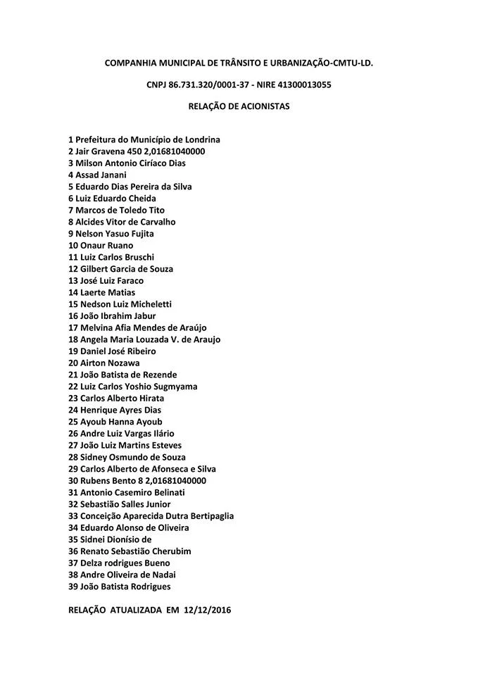 A CMTU não teria interesse em reduzir a tarifa do Busão?