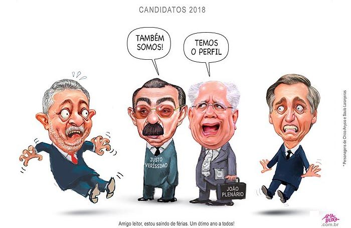 Eleições presidenciais chegando. Veja alguns candidatos