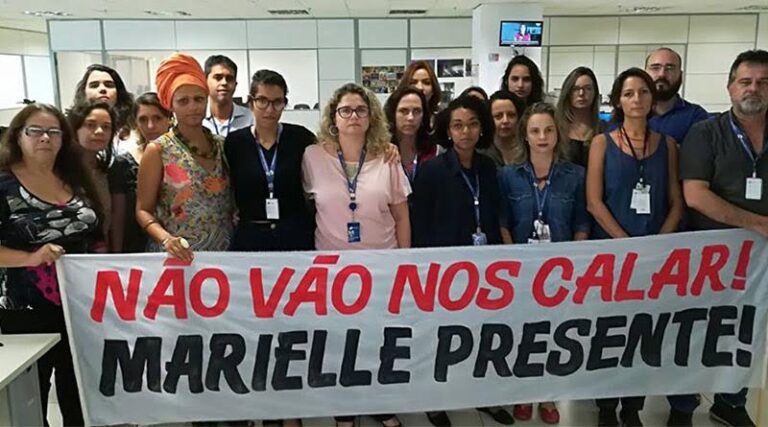 Jornalistas reclamam de censura na EBC na cobertura do caso Marielle
