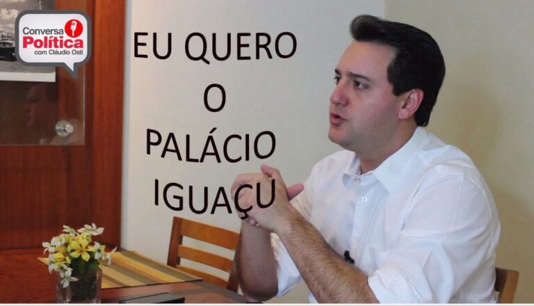 Pré candidato ao Governo, Ratinho Jr diz que tá na hora de mudar quase tudo no PR