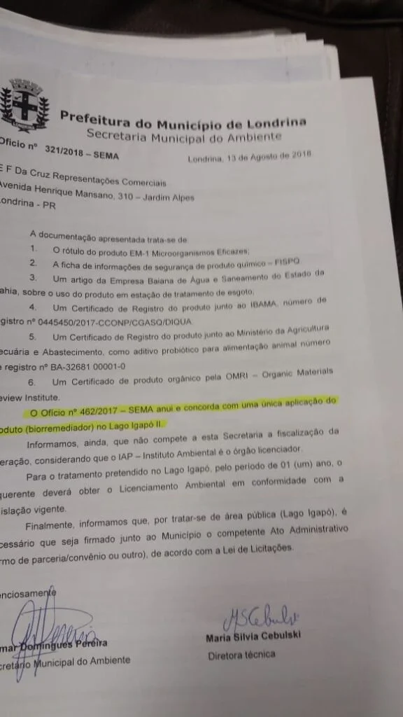 Empresa tem licenças para lançar as Mud Balls no Lago Igapó
