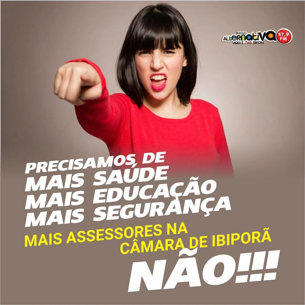 E como deve estar sobrando dinheiro em Ibiporã, a Câmara quer contratar mais assessores