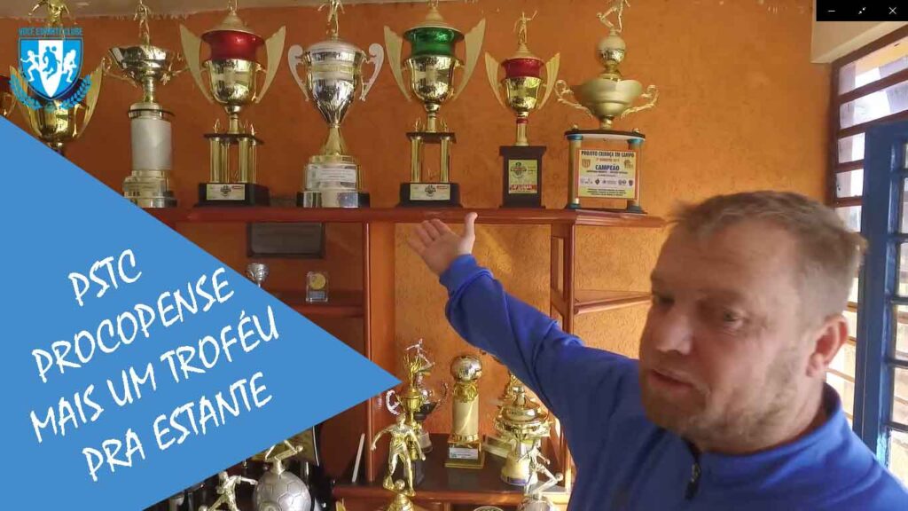 PSTC Procopense e seu técnico campeão