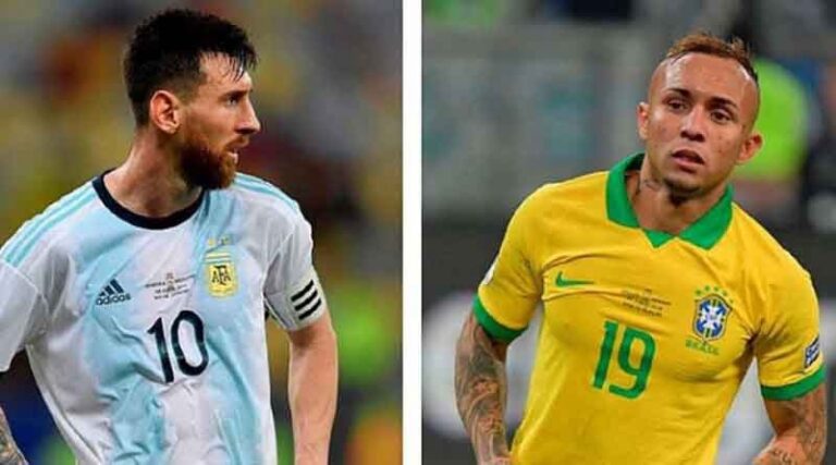 Everton  Cebolinha x Messi. Brasil x Argentina