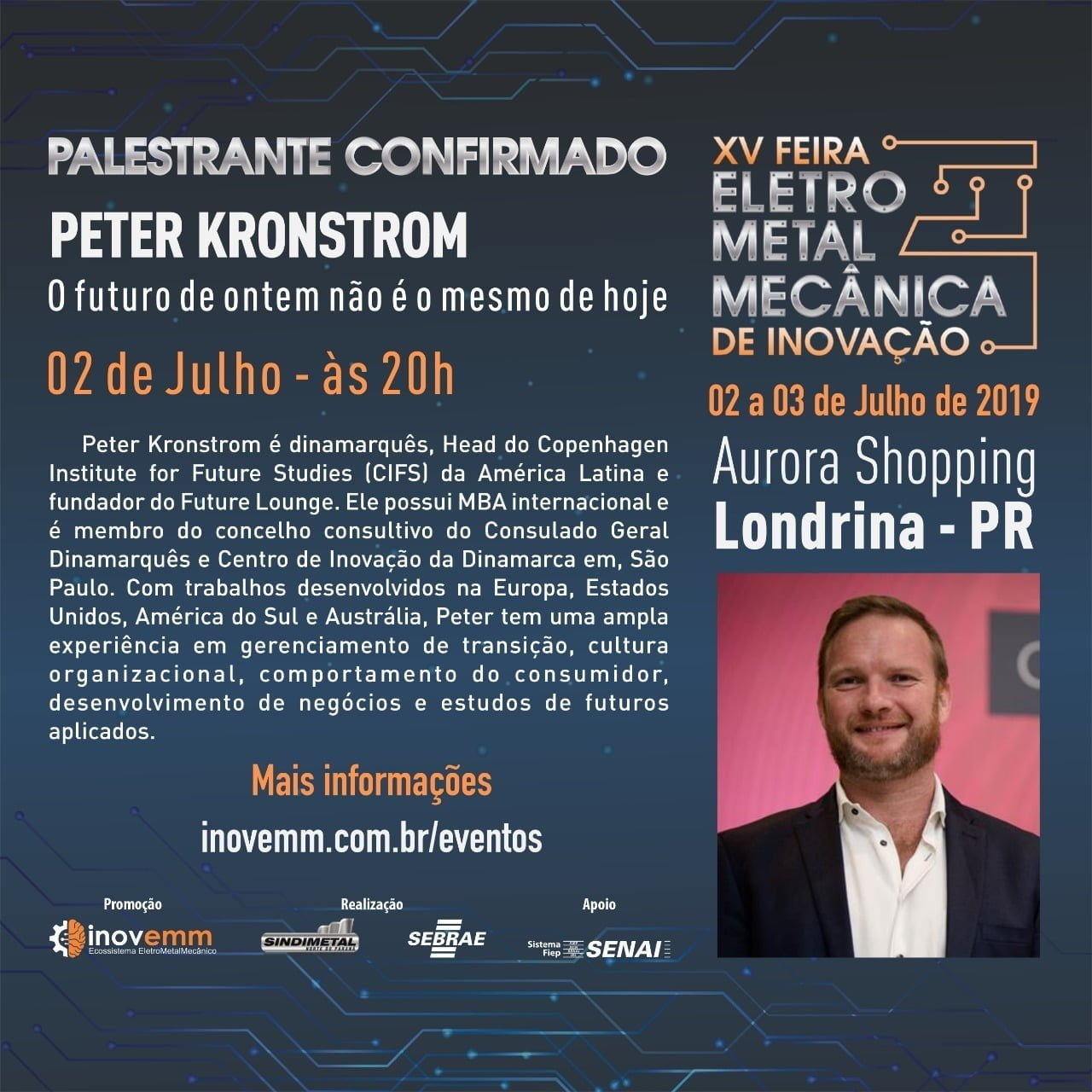 Quer participar da XV Feira Eletrometalmecânica de Inovação de graça? O blog leva você lá