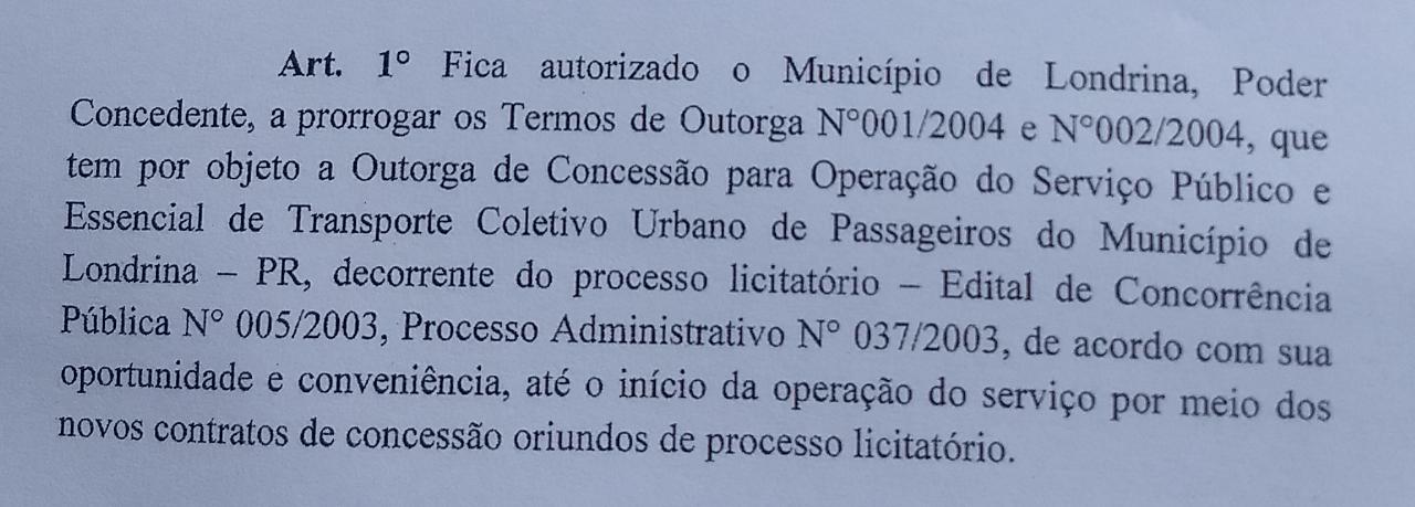 Prefeitura prorroga, de novo, contrato do transporte coletivo