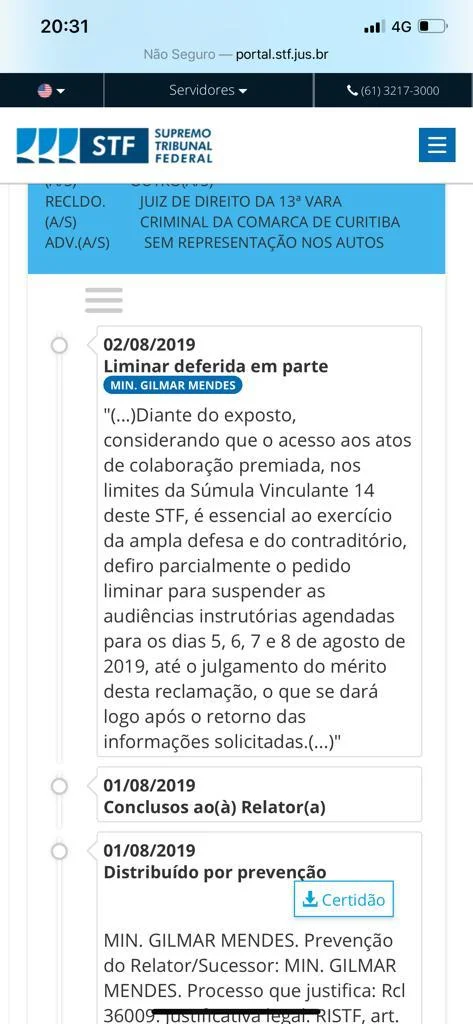 Beto Richa comemora. Gilmar Mendes suspende parte da Rádio Patrulha
