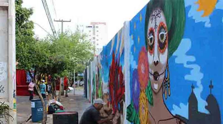 Arte urbana em Londrina. Tipo Show