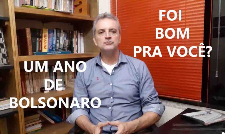 Papo Reto: Um ano de Bolsonaro. Como foi pra você? Deixe seu comentário