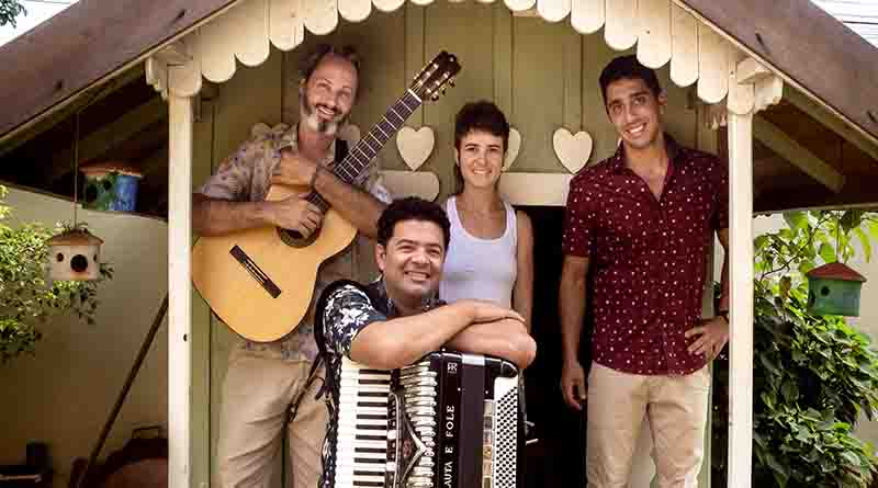 Colher de Chá: Maratona Flauta e Fole recebe grupo Caviúna em show gratuito