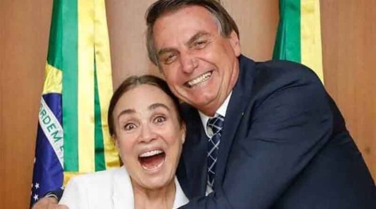 Regina Duarte assume e diz que deseja pacificar