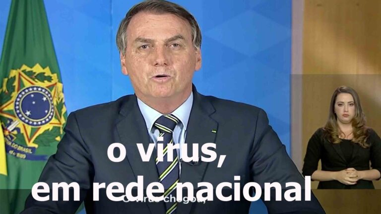 O Virus em Rede Nacional: Bolsonaro e suas controversas recomendações