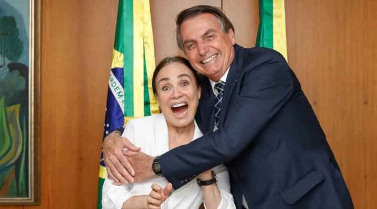 “Eu jamais iria fritar você”, disse Bolsonaro agora a ex-Secretária de Cultura, Regina Duarte