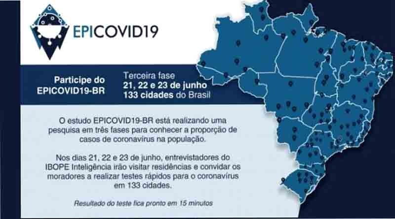 Pesquisa EPICOVID19-BR é realizada em Londrina