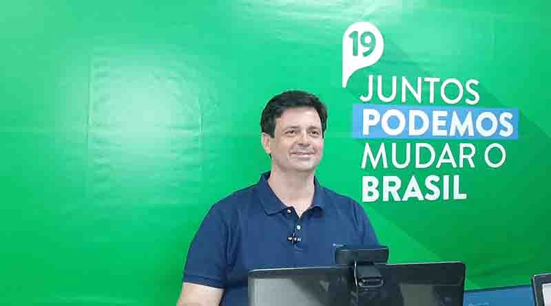 Podemos lança Márcio Stamm e anuncia o Cidadania na coligação