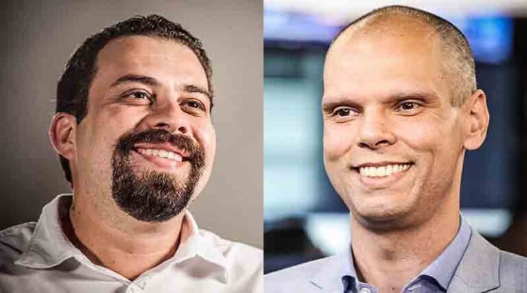 Boulos sobe a 45% e reduz vantagem de Covas, com 55%