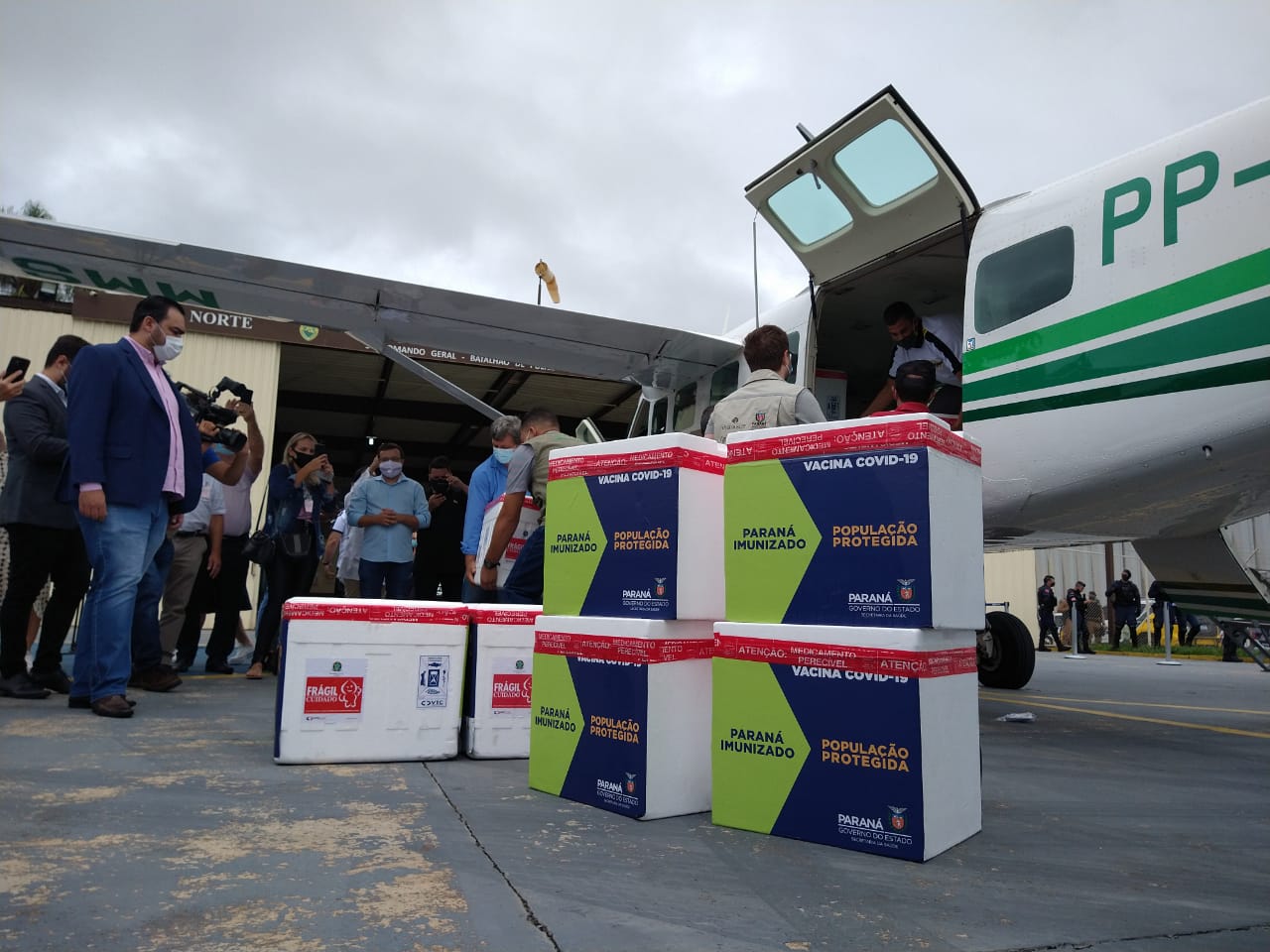 A vacina chegou em Londrina