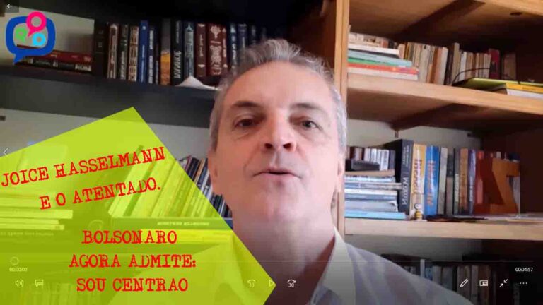Joice Hasselmann e o mistério da pancadaria. E Bolsonaro admite ser Centrão