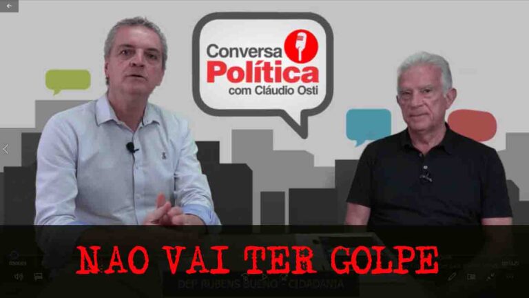 Deputado Rubens Bueno não acredita em Golpe e comenta regra do Código Eleitoral que pode tirar Moro campanha