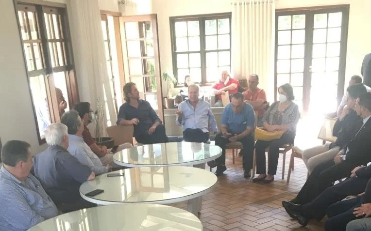 Zeca Dirceu, José Dirceu e André Vargas, juntos