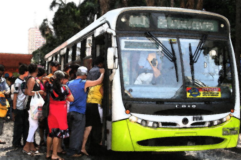 Transporte Coletivo contribui muito para disseminação da Ômicron