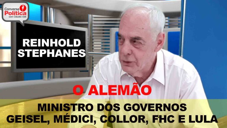 Exclusivo: “O Alemão” Reinhold Stephanes ministro de governos de Geisel a Lula