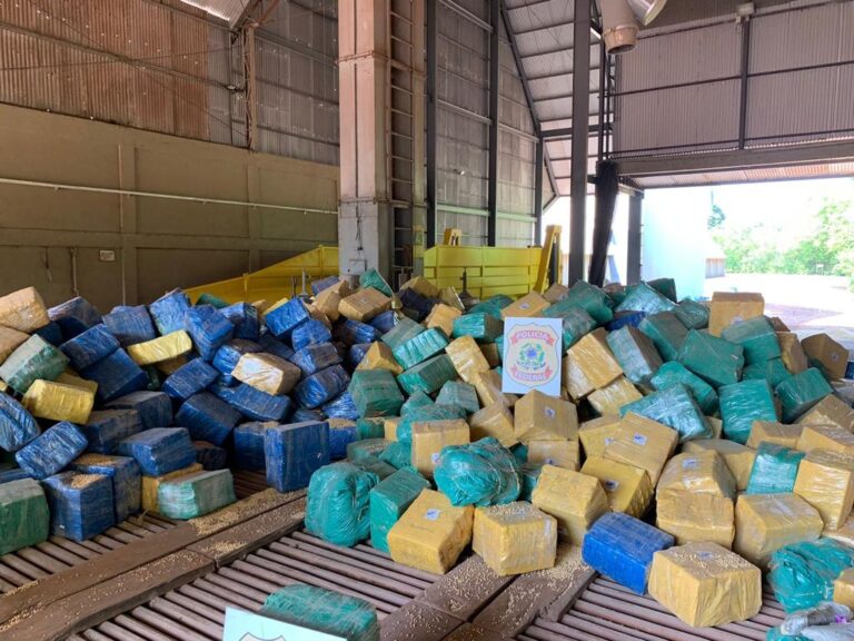 PF apreende 20 toneladas de maconha