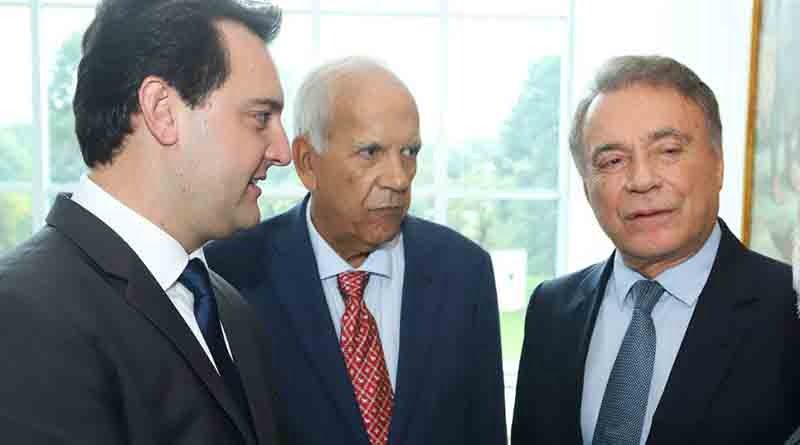 Alvaro Dias e Ratinho Jr. Amor de verão não sobe a serra