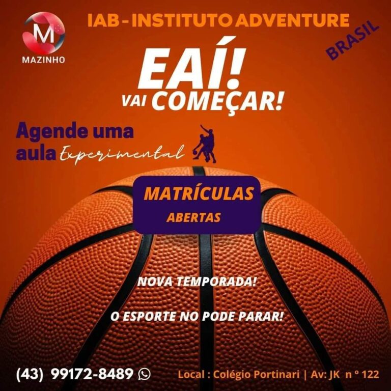 Garotada que gosta de basquete e quer treinar em Londrina. Olha aí
