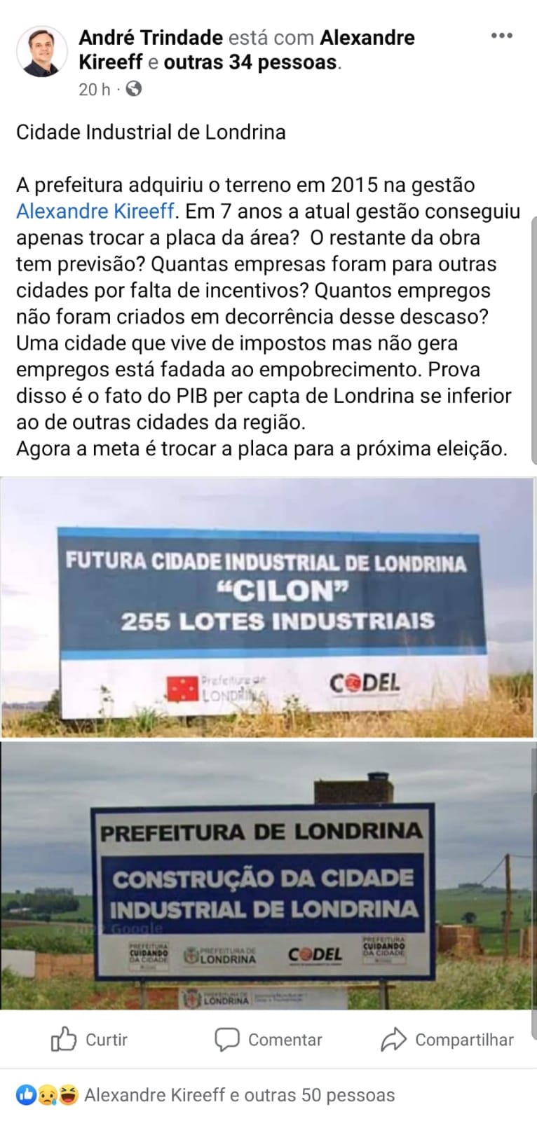 Cidade Industrial, mais uma lenda urbana em Londrina