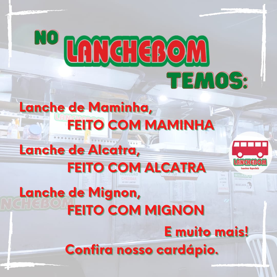 LancheBom, de Londrina, aproveita a oportunidade e dá uma zoada nos concorrentes gigantes