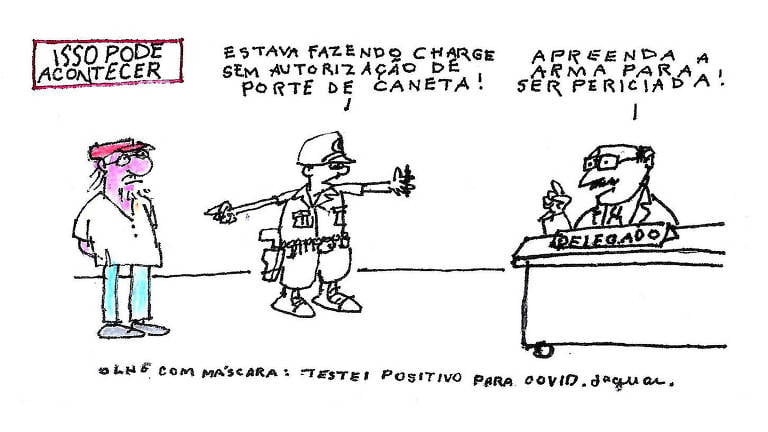 Acusação: porte de caneta