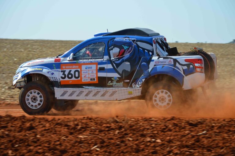 Depois de uns perrengues, Equipe Braço Curto se recupera no Rally dos Sertões