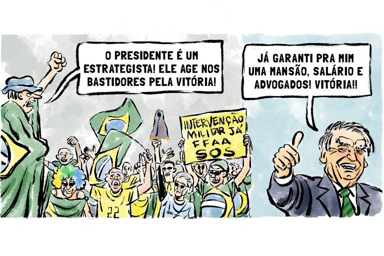 Enquanto isso o “estrategista” já articula sua estratégia