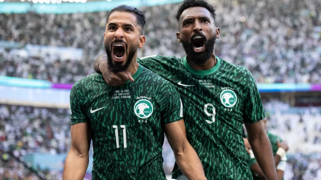 Argentina cai diante da Arábia Saudita