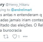 Tuiteiro sugere intervenção militar nas Forças Armadas
