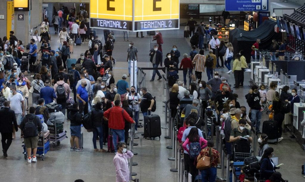 Greve nos aeroportos