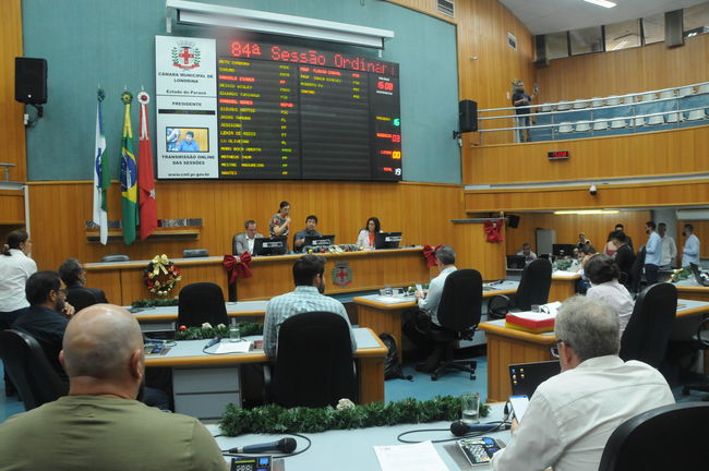 Câmara vota hoje orçamento da prefeitura de Londrina para 2023. Estimado em 2.875 bilhões