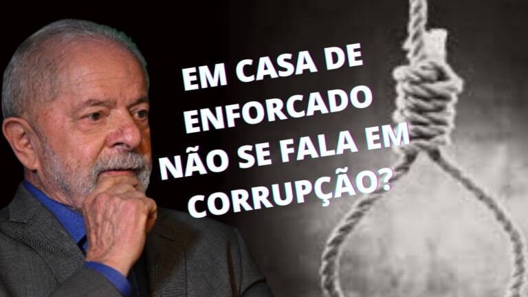 E a corrupção, nenhum membro do novo governo vai falar no que fazer pra combater?