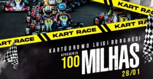 imagem destacada: Karts disputam as 100 milhas de Londrina