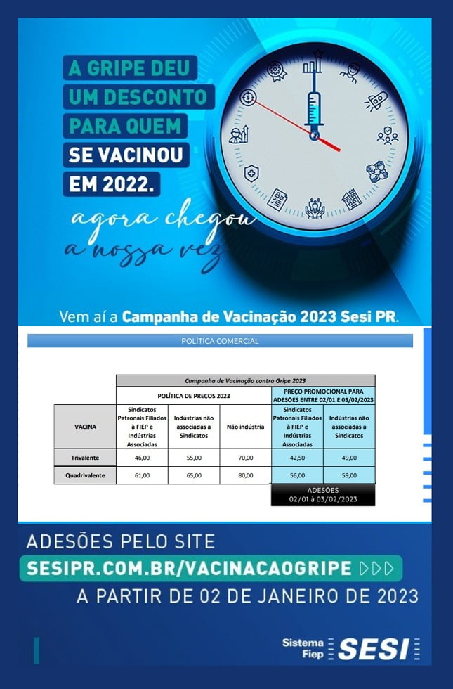 Sistema FIEP e Sindimetal Norte dão descontos para indústrias que quiserem vacinar funcionários