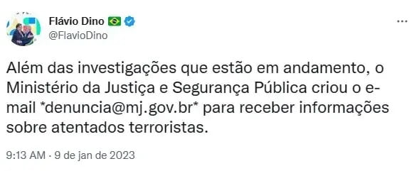 Governo cria email para encaminhamento de denúncias