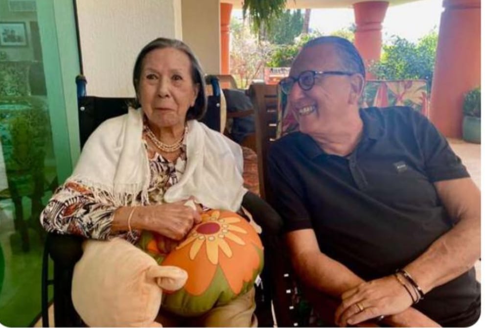 Morre Mildred, mãe do narrador Galvão Bueno