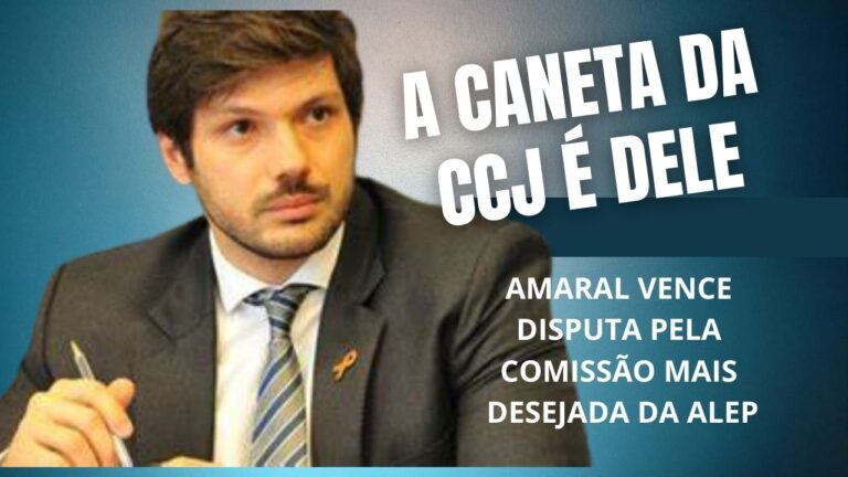 Veja os detalhes da disputa pela Comissão de Constituição e Justiça, vencida pelo deputado Tiago Amaral