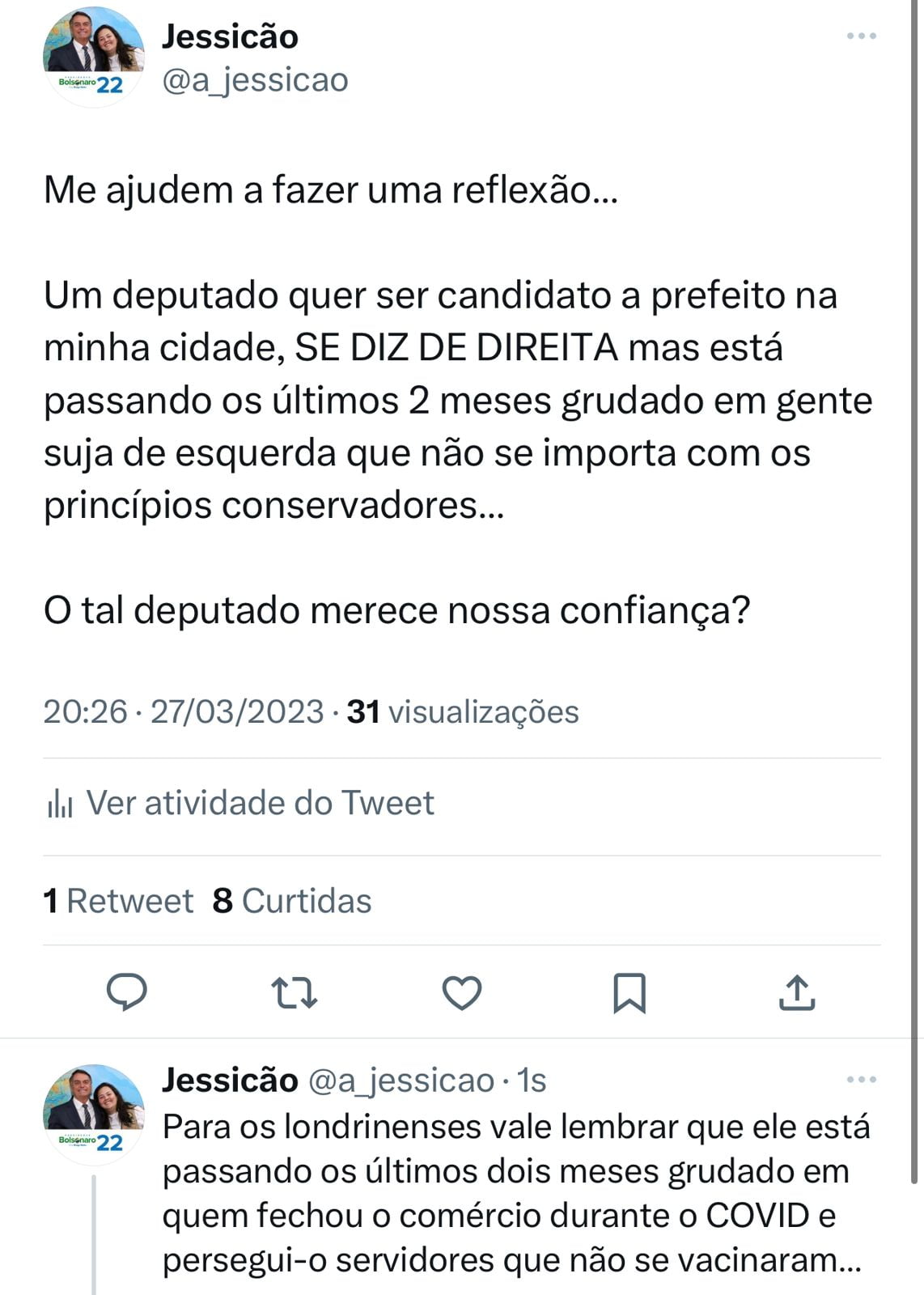 Jessica Moreno e Filipe Barros num momento Sonrisal