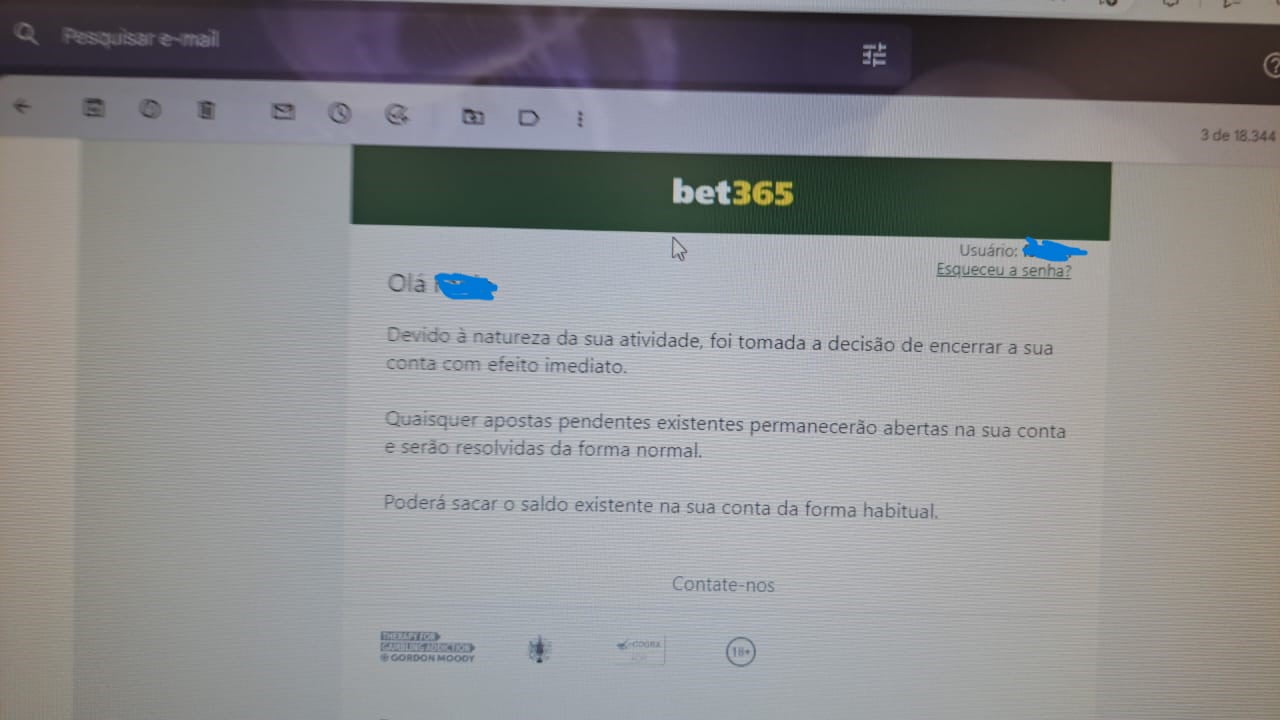 Começou a ganhar nos sites de aposta e teve a conta bloqueada