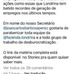 Dados divulgados pela prefeitura de Londrina causa mal-estar com o Sindicato das Empresas de Contabilidade