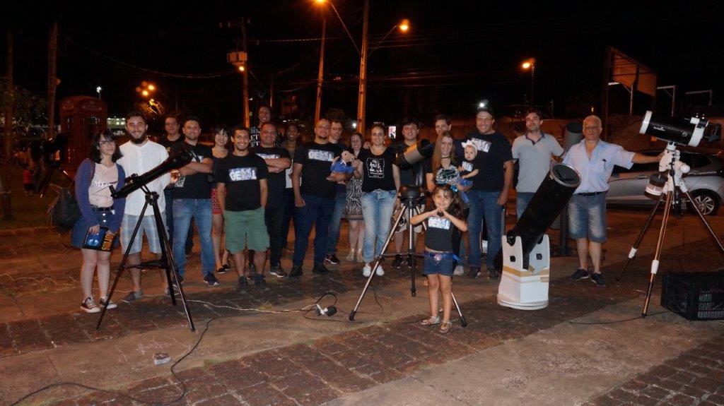 Projeto “Na Rua, de Olho pra Lua” é neste sábado
